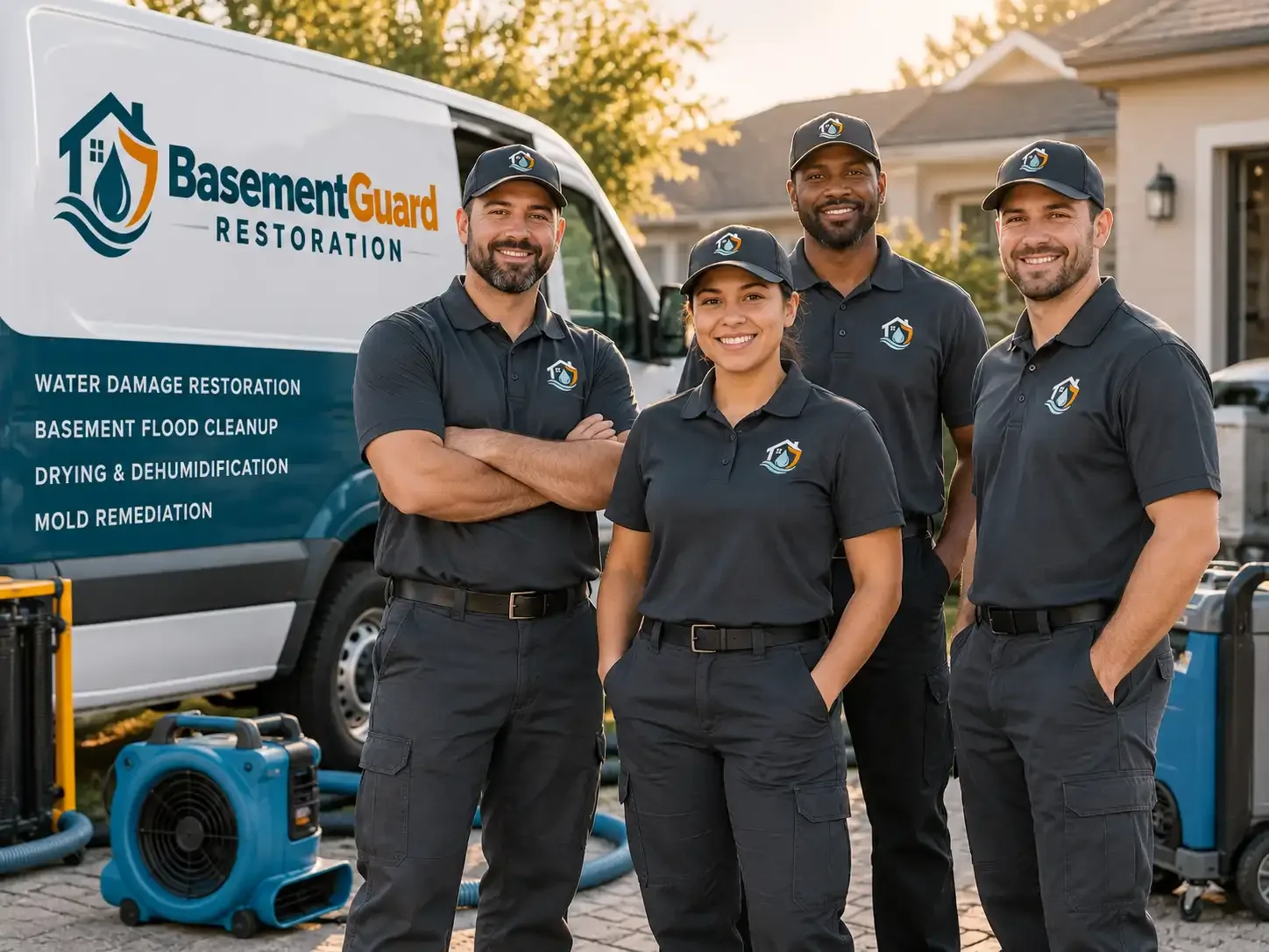 Basement Water Damage Restoration company in Mountain View, OK